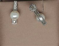 Orecchini Salvini Donna Perle in Oro bianco Perla 0.14 Ct AOP42406 - AOP42406